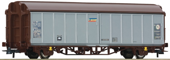 Slide wall box car<br /><a href='images/pictures/Roco/229272.jpg' target='_blank'>Full size image</a>